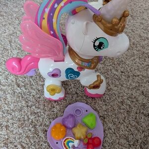 Interactive Unicorn Learning Toy with Lights